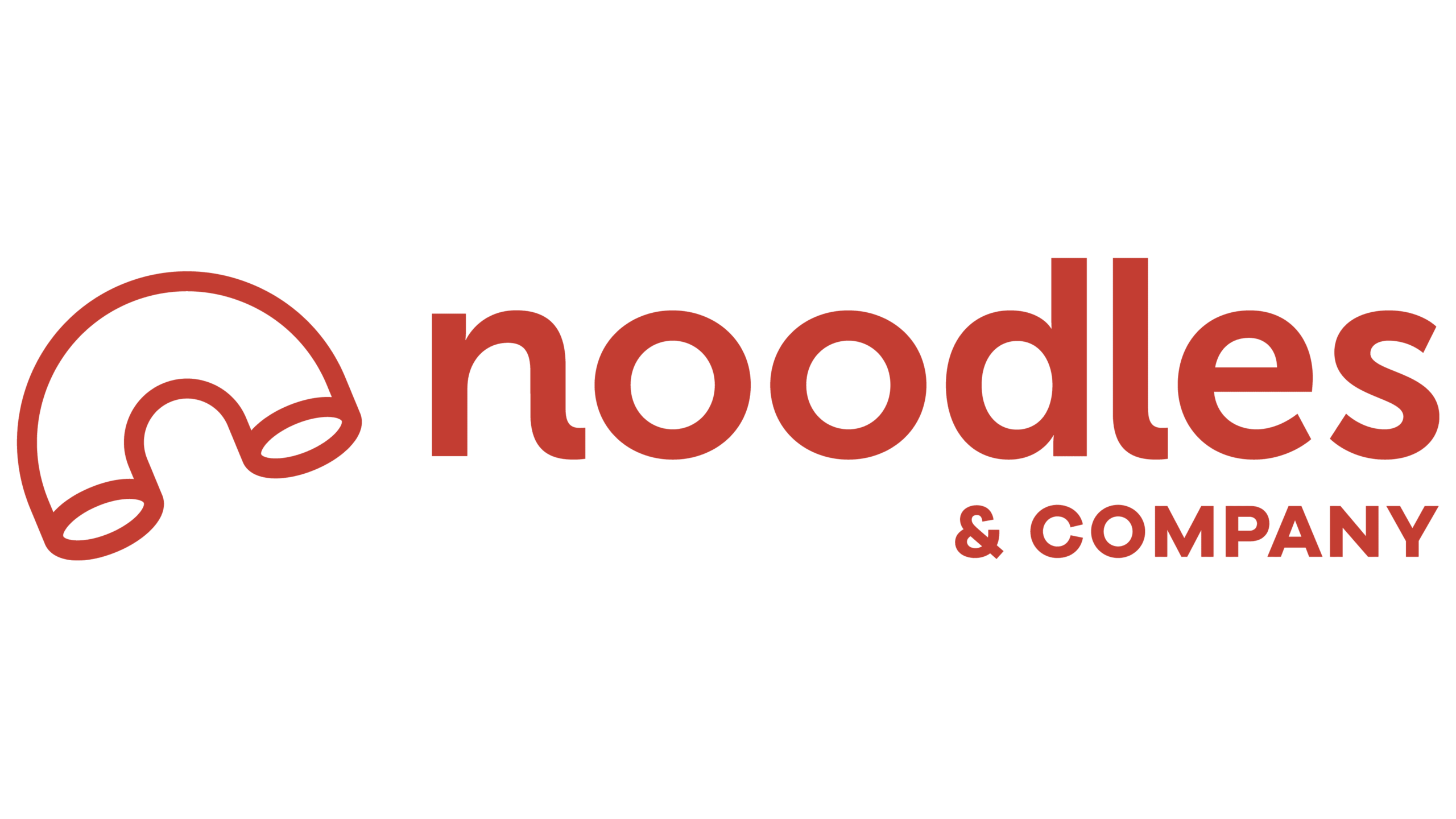 Noodles & Company official red brand logo