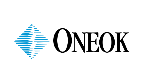 ONEOK company logo with blue diamond symbol