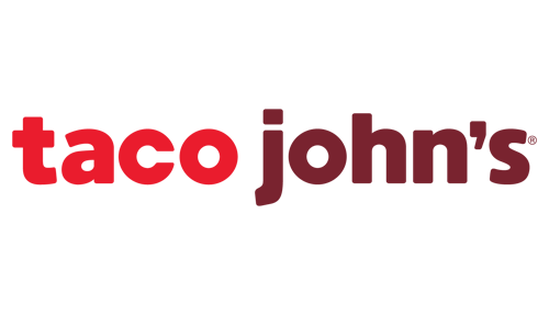Taco John's fast food restaurant official logo