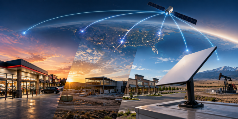 Satellite internet connecting businesses across the United States