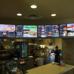 Arby's Interior Menu Boards