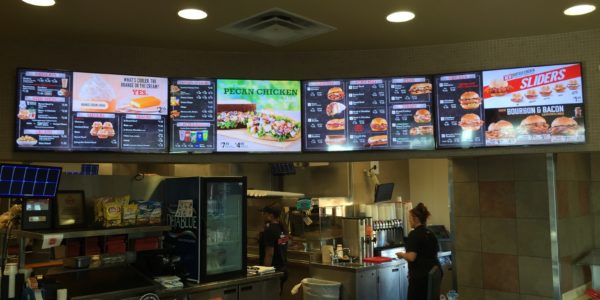 Arby's Interior Menu Boards