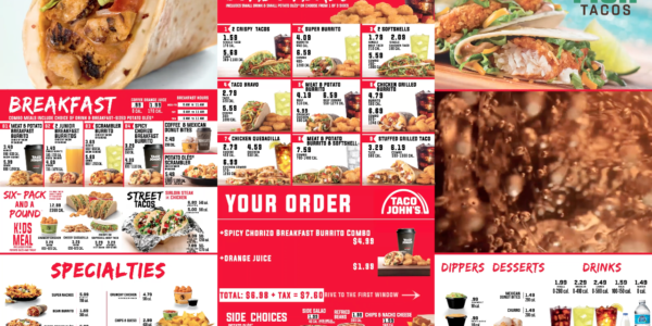 Taco John's Digital Signage Content
