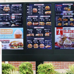 Arby's Drive Thru Menu Board